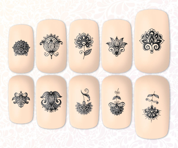 Цветы графит F-1711